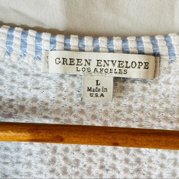 Green Envelope Nautical Tank - Picture 3 of 4